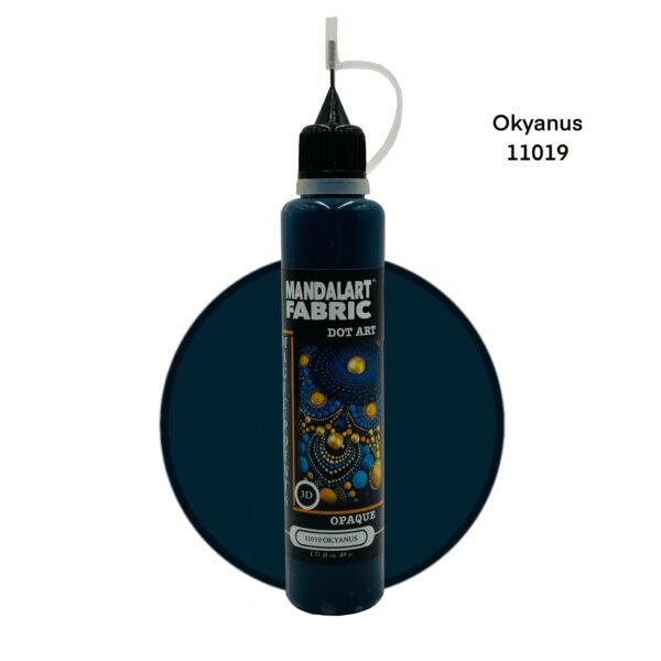 Dot Mandala Okyanus Akrilik Boya, Dot Art Magic Points, 40 cc, Özel Şişesinde Dilediğiniz Boyutta Noktalar