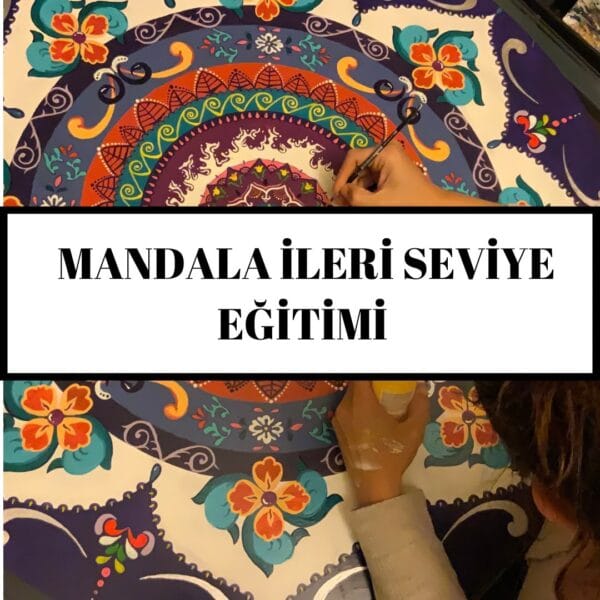 Mandala Sanatı İleri Seviye Eğitim, Yüz Yüze, 12 Saat