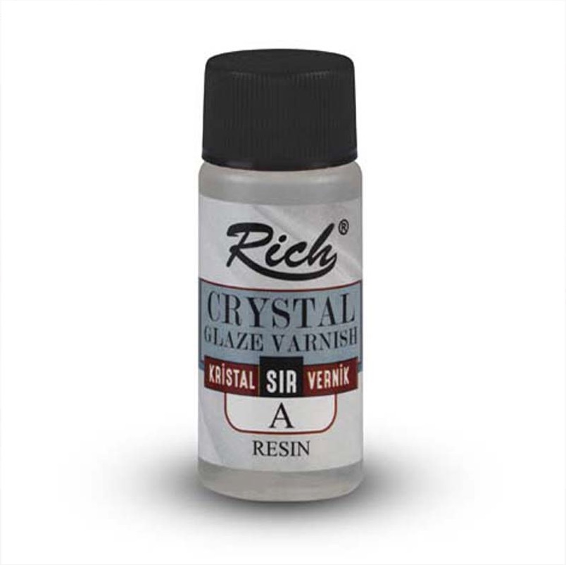 Rich Crystal Sır Varnish Kristal Sır Vernik 40ml+40ml