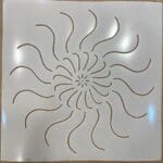 Denge Teknik Şablonlar, 3 Farklı Boyut, Mandala Şablonları