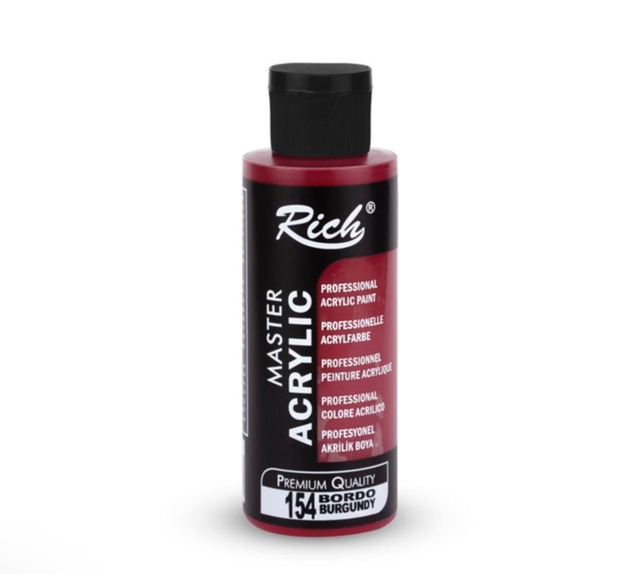 Rich Bordo Akrilik Boya, 154 Mastermix, 120 cc Rich Bordo Akrilik Boya, 154 Mastermix, 120 cc