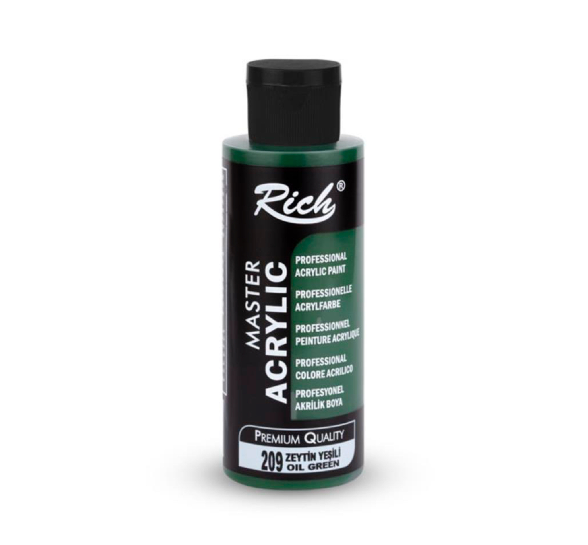 Rich Zeytin Yeşili Akrilik Boya, 209 Mastermix, 120 cc