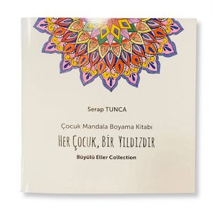 Çocuk Mandala Boyama Kitabı, 20 cm, Serap Tunca