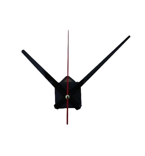 Mandala Saat, Ham Ahşap, 3 Parça, 35 cm, Boyanabilir Zemin