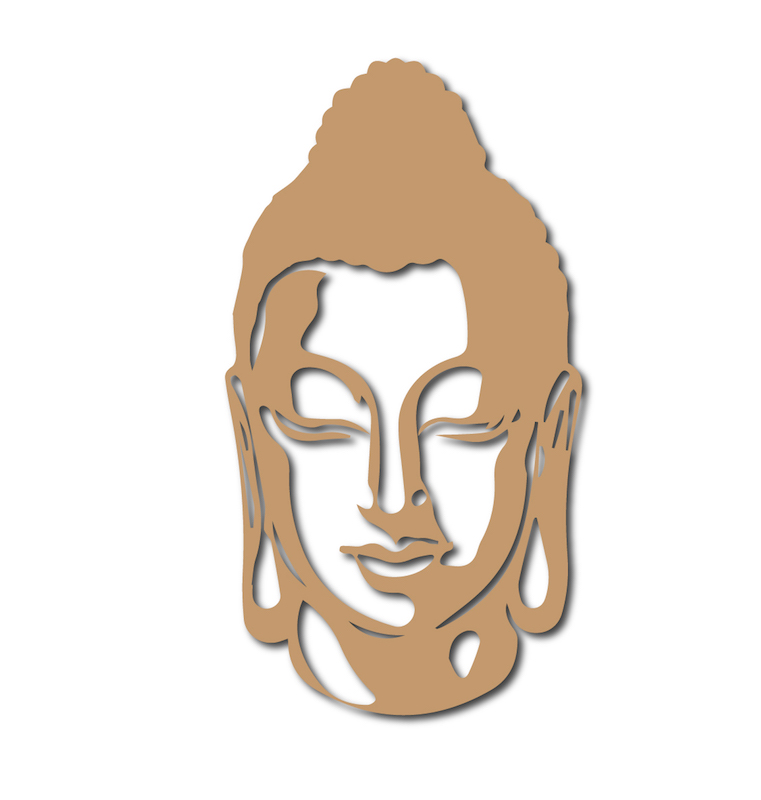 Buda Face Ahşap Lazer Kesim, M10248, Boyut Seçenekleriyle Buda Face Ahşap Lazer Kesim, M10248, Boyut Seçenekleriyle