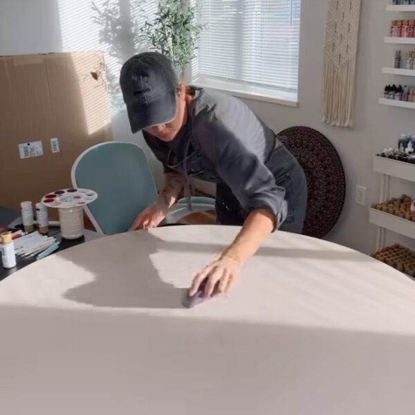 Sünger Zımpara, 100 Kum, Mandalart Fabric