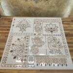 Lipan Şablon, Büyük Boy Duvar Şablonları, 0,35 mm Kalın Malzeme, Alçı ve Boyaya Uygulanabilir