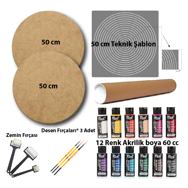 Mandala Setleri, Avantaj Paketi, MAF1005