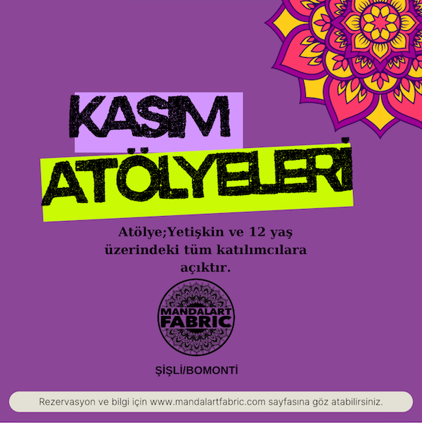Kasım Yüz Yüze Atölyeler
