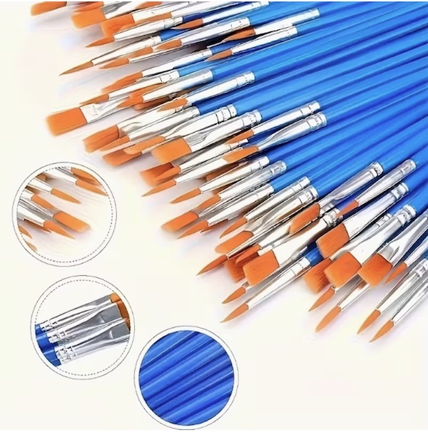 Fırça Seti,Yuvarlak Naylon Fırçalar, Hobi Setlerine Uygun Düz ve Yuvarlak Naylon Fırçalar Dahil, Akrilikler, Suluboyalar, Yağlı Boya, Çizgi Sanatı, Seramik Boyama, Detaylı İşler, El Sanatları ve Grafiti için İdeal Atölye ve firmalar ,Toplu ve adetli alım için info@mandalartfabric.com 'a mail atabilirsiniz. Fırça Seti,Yuvarlak Naylon Fırçalar, Hobi Setlerine Uygun Sanat tutkunları için özel olarak tasarlanmış  hem profesyonel ressamlar hem de hobi amaçlı boyama yapanlar için mükemmel bir seçimdir. Bu fırçalar, çeşitli renklerle yaratıcı projelerinizi gerçeğe dönüştürmek için ideal boyutlarda hazırlanmıştır.  Garanti ve Destek Mandalart Fabric İade Politikası:Mandalart Fabric  15 Gün İade Garantisi: Satın almış olduğunuz birçok ürünü, ürünün size teslim edilmesini takip eden 15 gün içerisinde iade edebilirsiniz. İstisnalar ve koşullar hakkında daha fazla bilgiyi burada bulabilirsiniz