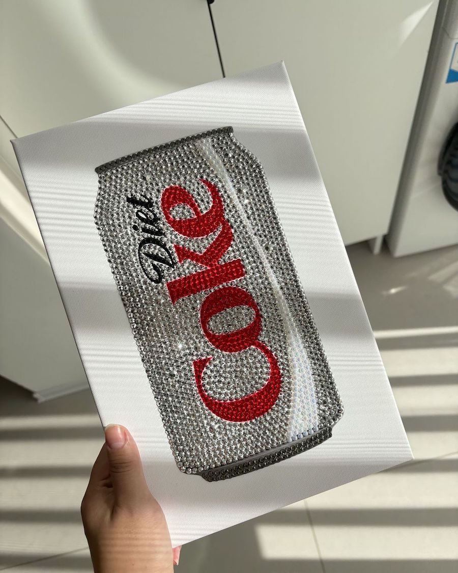 Taşlı Kanvas Setler, Kendin Yap Setler, Diet Coke, MFKY1501 Taşlı Kanvas Setler, Kendin Yap Setler, Diet Coke, MFKY1501