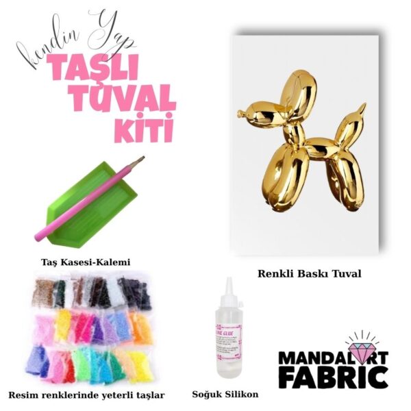 Taşlı Kanvas Setleri, Kendin Yap Setleri,