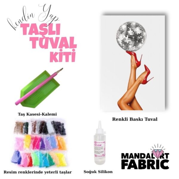 Taşlı Kanvas Setleri, Kendin Yap Setleri,