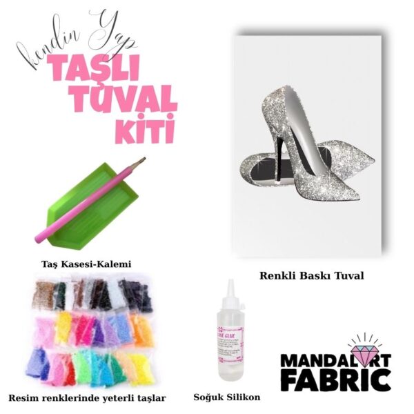 Taşlı Kanvas Setleri, Kendin Yap Setleri,