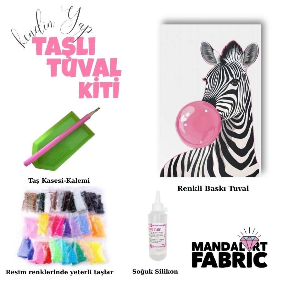 Taşlı Kanvas Setleri, Kendin Yap Setleri,