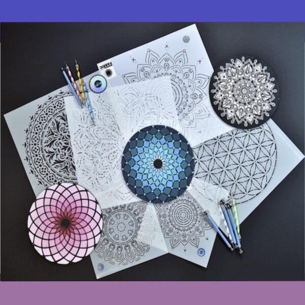 Dot Mandala Şablonları